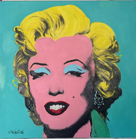 Shot Sage Blue Marilyn (1964) by Arlati, € 4.000,--