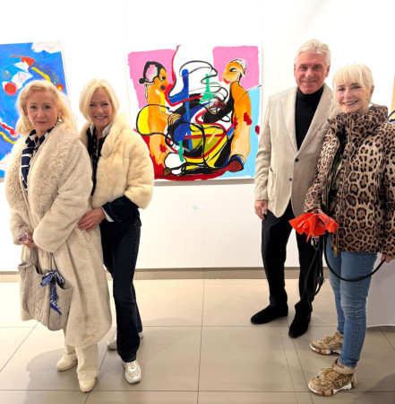 Liebe Freunde zu Besuch in der Hofgalerie d. Steiermark-Hofes, 2025